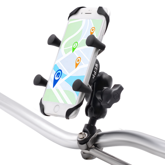 X holder – držák pro mobil na motorku na řidítka bez nabíjení