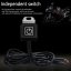 Zásuvka na motorku na řidítka s externím vypínačem 12v 2xUSB 18w s quickcharge 3.0 ultrarychlým nabíjením