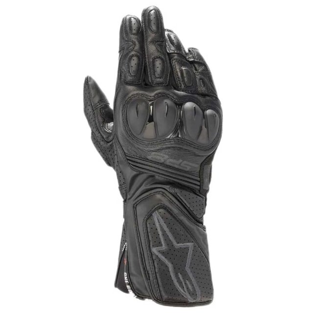Rukavice na motorku Alpinestars SP-8 černé - Velikost: XL