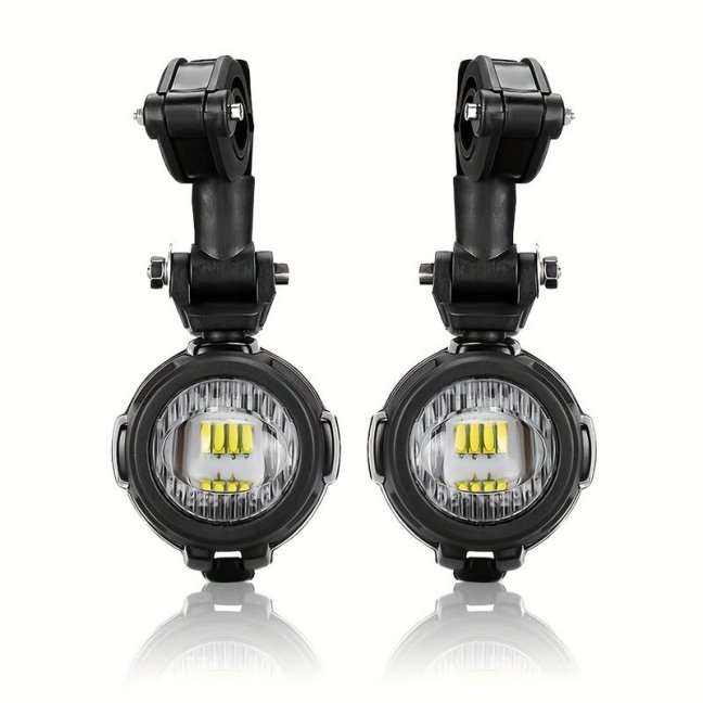 Přídavná mlhová světla na motorku – Auxiliary LED lights