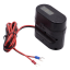 Retro zásuvka na motorku 12V 2x USB Voltmetr, Vypínač, Hodiny