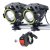 Přídavná LED světla na motorku U7 CREE - 2 KUSY + vypínač