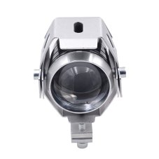 Přídavná LED světla na motorku U5 CREE stříbrná – 2 KUSY + vypínač