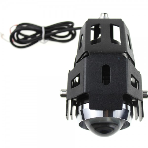 Přídavná LED světla na motorku U5 CREE – 2 KUSY + vypínač