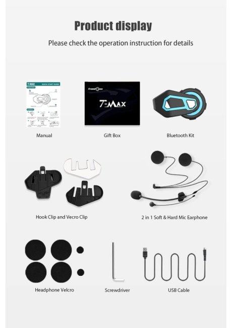 Interkom FreedConn T-MAX PRO