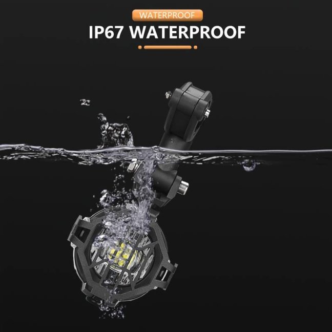 Přídavná mlhová světla na motorku – Auxiliary LED lights