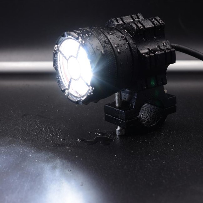 Přídavná LED světla na motorku X2 sada mřížka 2kusy + vypínač + kabeláž