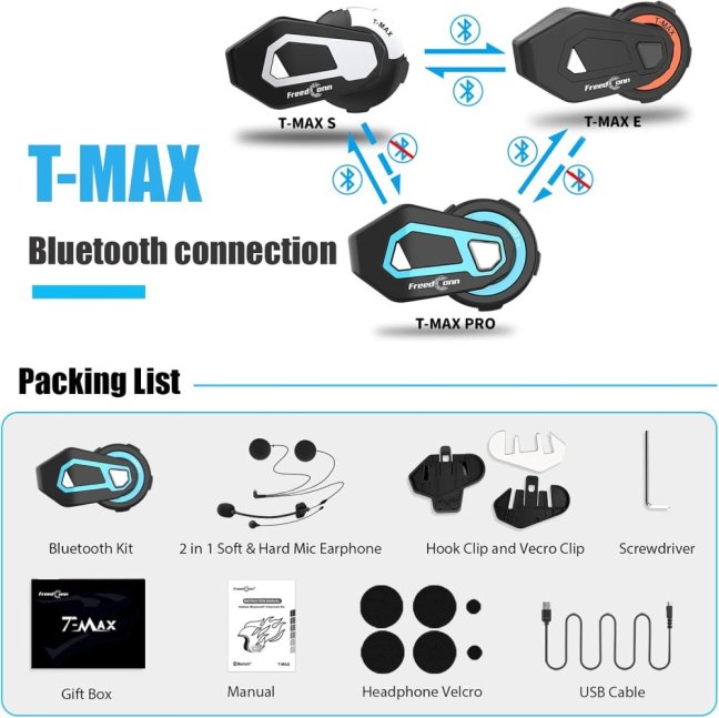 Interkom FreedConn T-MAX PRO