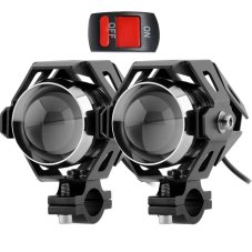 Přídavná LED světla na motorku U5 CREE – 2 KUSY + vypínač