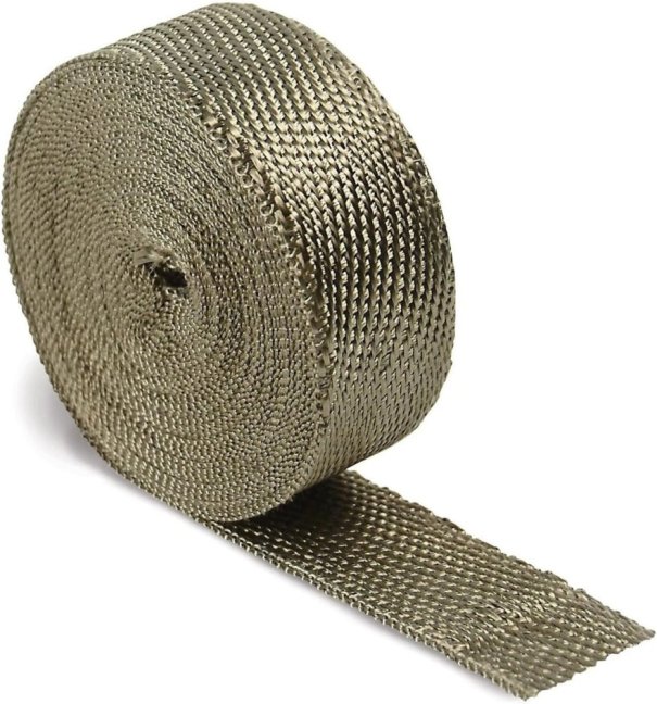 Termoizolační páska na svody žáruvzdorná Bronzová 2mm 50mm 10M