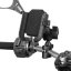 Držák pro mobil na motorku s antiotřesovým adaptérem rychlopojistkou a držákem na gopro kameru