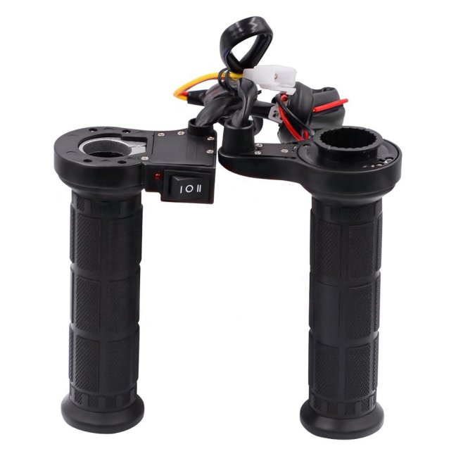 Vyhřívané rukojeti na motorku