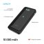 Powerbanka FIXED Zen2 10 s LCD displejem a výstupem PD 20W, 10 000 mAh, černá