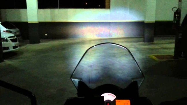 Přídavné LED světlo na motorku U5 CREE + vypínač