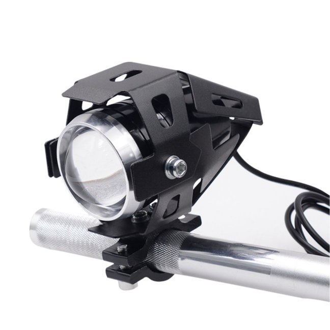 Přídavná LED světla na motorku U5 CREE – 2 KUSY + vypínač