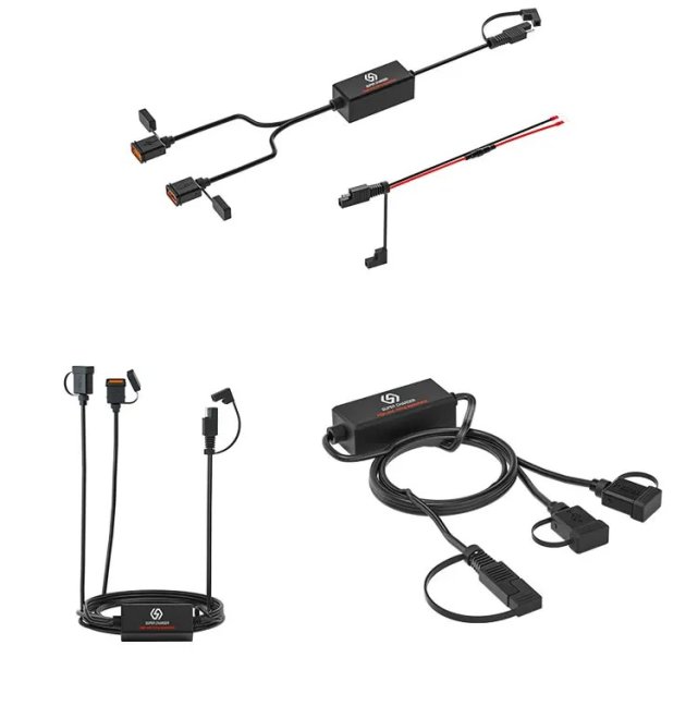 NANO Charger zásuvka na motorku s 2x USB s rychlonabíjením QUICKCHARGE 3.0