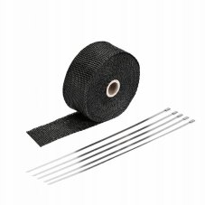 Termoizolační páska na svody žáruvzdorná Černá 2mm 50mm 10M