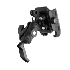 Držák pro mobil na motorku s antiotřesovým adaptérem rychlopojistkou a držákem na gopro kameru