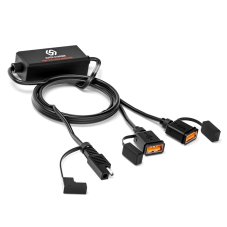 NANO Charger zásuvka na motorku s 2x USB s rychlonabíjením QUICKCHARGE 3.0