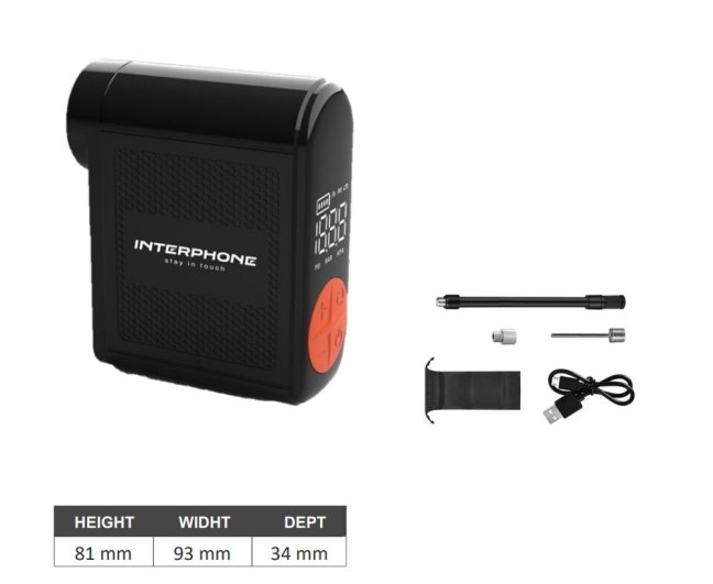 Mini Aku kompresor Interphone