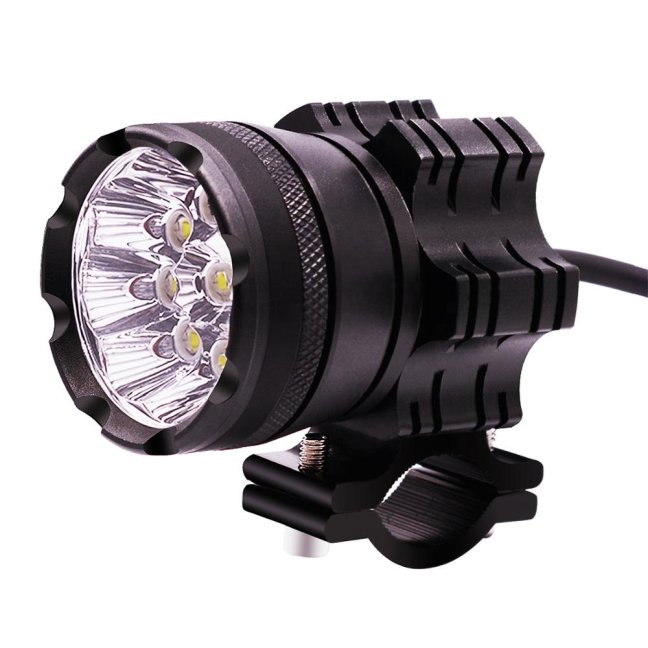 Přídavná LED světla na motorku X1 sada 2kusy + vypínač + kabeláž