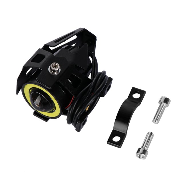 Přídavná LED světla na motorku Mini U7 s chipem CREE LED - 2 KUSY + vypínač