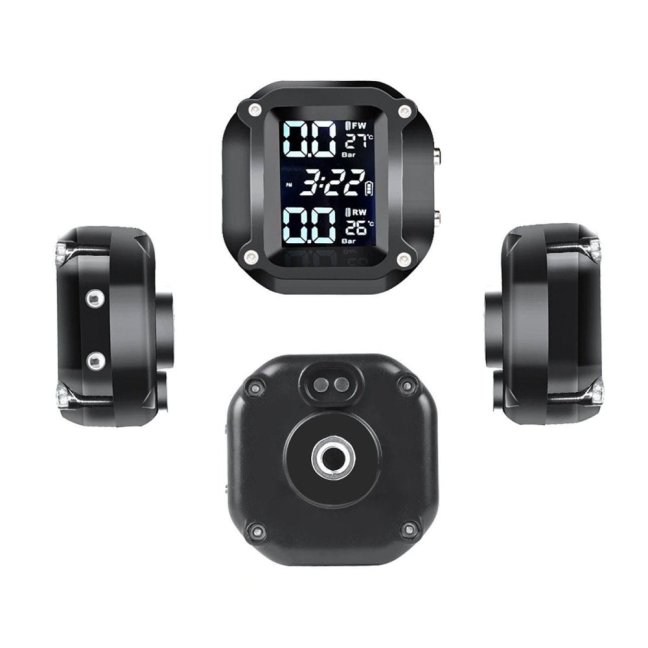 TPMS snímače tlaku v pneu motocyklu externí