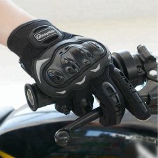 Rukavice na motorku Riding Tribe Touch screen černé