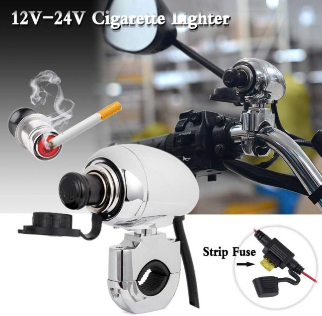 Luxusní Retro zásuvka na motorku 12V